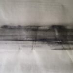Alessandra Cerini. Horizon #3 (2020) - Grafite su carta forno