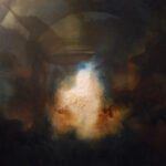 Alessandra Cerini. Il luogo della memoria #1 (2009) - Olio su tela 100x100cm