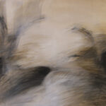 Alessandra Cerini. Paesaggi. Senza titolo #5 (2011) - Fusaggine+acrilico su carta 70X50
