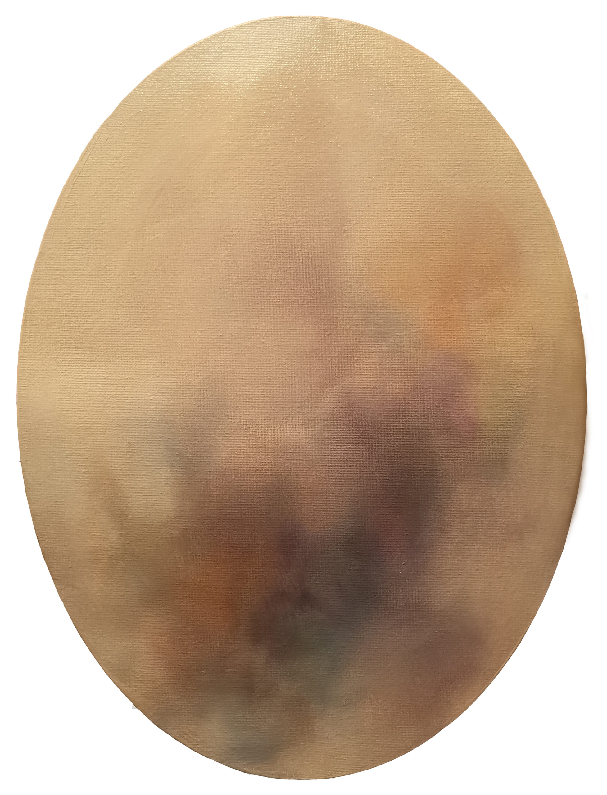 Alessandra Cerini. Maquillage #6 (2022) - Olio su tela